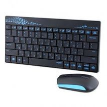 Keyboard+Optigal Mouse multimedia USB2 He-En RAPOO 8200P 1000 dpi 2.4 GHz Wireless