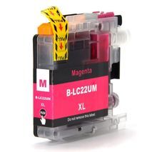 Brother LC22U M XL ראש דיו  תואם אדום