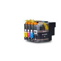 סט ראשי דיו תואם שחור Brother LC22U С/M/Y/K XL