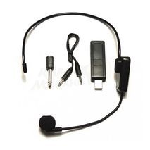 Профессиональный головной беспроводный микрофон " мадонна " для компьютера , поясного усилителя , громкоговорителя и вещания  USB Pro Audio