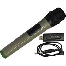 Professional Handheld Wireless Microphone for Computer, Belt Amplifier, Dynamics and Broadcast USB Pro Audio  W16