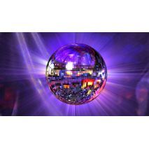 Disko Mirror Ball . Multi-colored . Qualitative and strong Disko Ball 8.4"