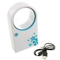 מאוורר ללא להבים  פועל באמצאות USB וסוללות