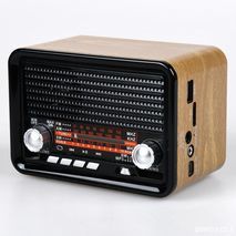 Transistor receiver with USB-input, memory card, MP3, Bluetooth. Powered by electricity, internal batteries and conventional batteries  RSDO RD-061U