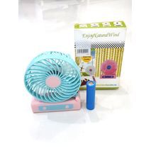 Powerful mini manual and desktop folding fan