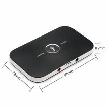 משדר משדר ומקלט Hi-Fi 2-in-1 bluetooth נייד. B6