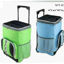 Cooler bag rolling trolley