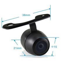 מצלמה אחורית לרכב אוניברסלית לחניה. פארטרוניק. איכות Hd. צבעונית. נראות לילה. כונן הפוך. זווית רחבה. אטום למים.