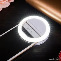 Кольцевая лампа-подсветка для селфи - съемки на смартфон