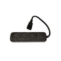 3-output hub for UPS + 20 cm cable