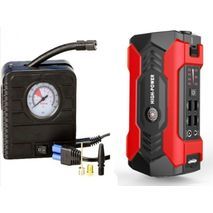 Jump -Starter For  & High-Powered Charger For Mobile ,Tablets And Computers + Air Compressor 8000mAh Discovery Adventures DS-550/555