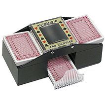 Automatic card shuffler . Shuffle machine for mixing and shuffling cards.. Shuffle poker cards.