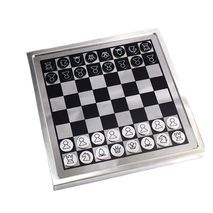 Backgammon is magnetic, flat. Board size 25X25 cm BACKGAMMONALU