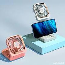 Мощный  мини-вентилятор ручной и настольный  с  заряжаемой батареей