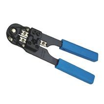 כלי לחיצה תקעי מודולרי ל- RJ45, רצועות וקיצוצים HT 210C