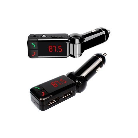 משדר FM - MP3 לרכב + דיבורית USB\MP3\WMA + שלט רחוק Bluetooth CARB 5