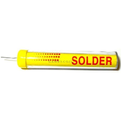 Solder with rosin for a soldering iron 20 gr. Sakal