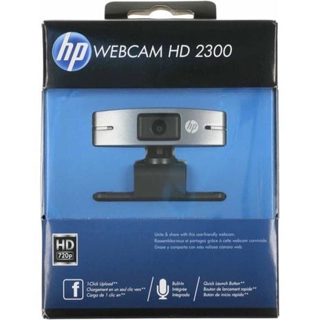PC Web Camera and microphon HP WEBCAM HD 2300 clips USB2