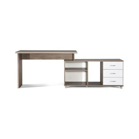 שולחן מחשב פינתי עם מדפי צד. דגם 229 תוצרת ישראל!