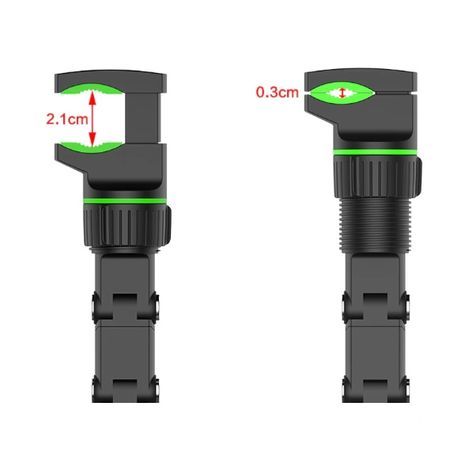 זרוע טלפון לרכב - מחזיק טלפון לרכב עם תושבת מראה.