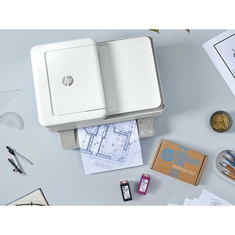 מדפסת משולבת ‏הזרקת דיו HP DeskJet Plus Ink Advantage All-in-One printer Wi-Fi 6475