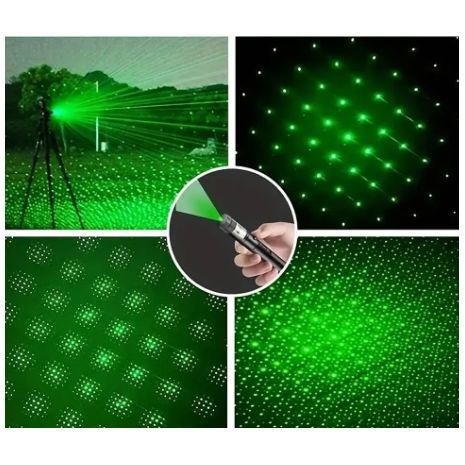 מצביע לייזר  ירוק 532 ננומטר 1 mW 303 מכשיר בעל עוצמה גבוהה. מיקוד מתכוונן