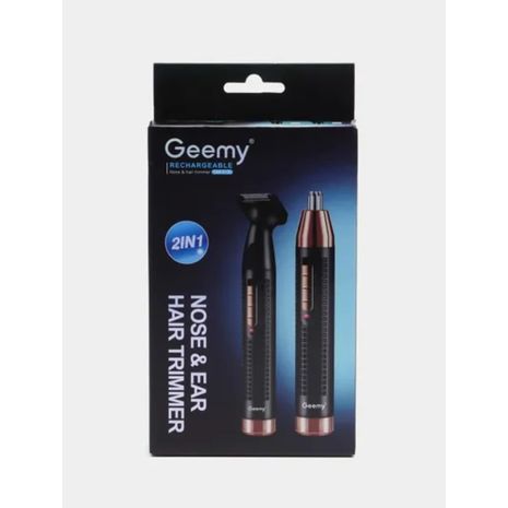 מסיר שיער ( טרימר ) מאוזן ומאף וטיפוח גבות נטען Geemy GM-3120