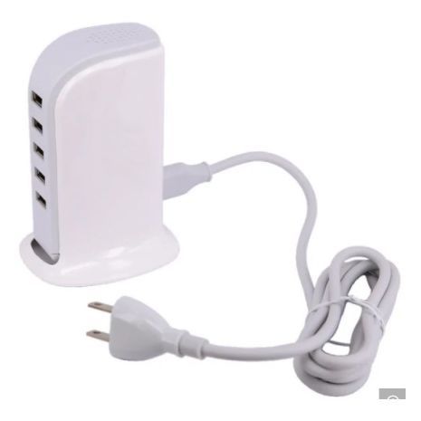 מטען USB לבית ולמשרד יציאות 5  5V 6A 30W. לכל סוגי המכשירים הניידים (סמארטפונים, טאבלטים, MP3 Power Banks וכו')