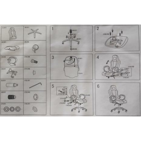 כסא משחקי מחשב Samurai - כיסא גיימינג למשחק פלקון