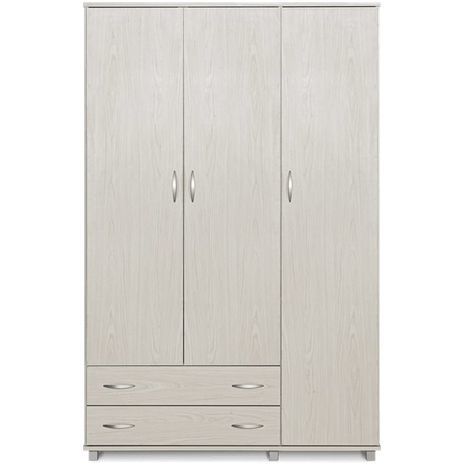 ארון אחסון בגדים 3 דלתות 2 מגירות טלסקופיות על במה דגם 607. תוצרת ישראל !