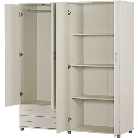 ארון  בגדים גדול 4 דלתות 4 מגירות  דגם Wardrobe 707 . תוצרת ישראל !