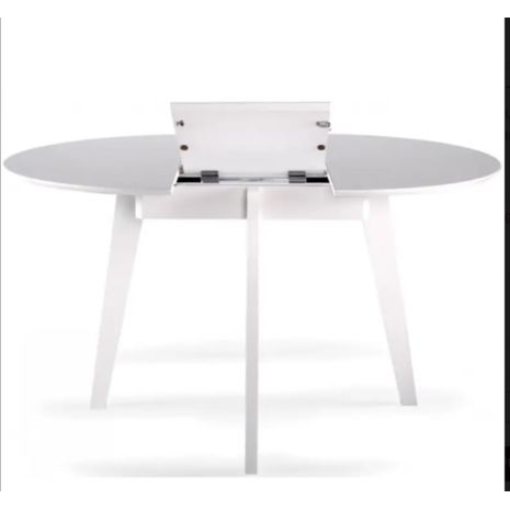 פינת אוכל סלון ניתן להרחבה + 4 כסאות קטיפה אלגנטיים Victoria