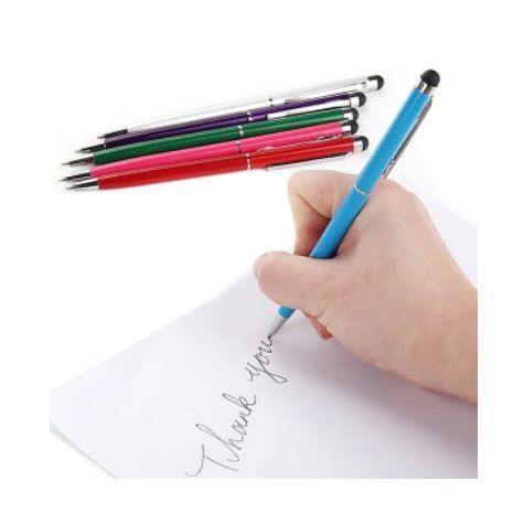 סטיילוס למסכי מגע של סמארטפונים וטאבלט + עט כדורי