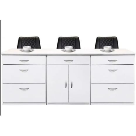 Kitchen island with bar counter - model 801