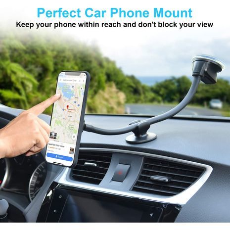 מעמד מגנטי לרכב זרוע ארוכה במיוחד 35 סמ גמישה  פייטון PH-70