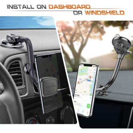 מעמד מגנטי לרכב זרוע ארוכה במיוחד 35 סמ גמישה  פייטון PH-70