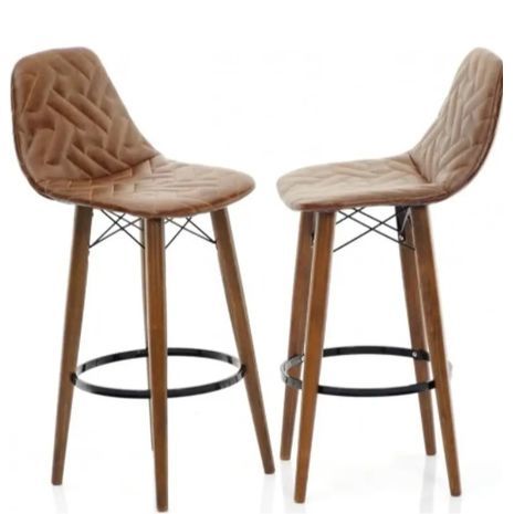 כיסא בר עשוי עץ ומתכת Diana