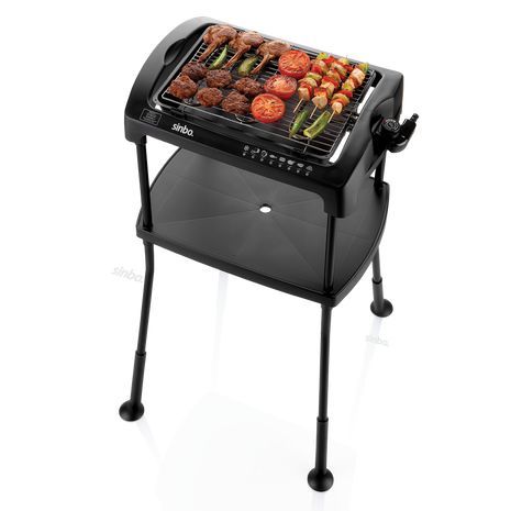 גריל חשמלי - מנגל על רגליים , מקצועי SBG-7102A SINBO