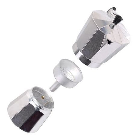 Гейзерная кофеварка -  устройство для приготовления кофе 450 мл. 9 чашек