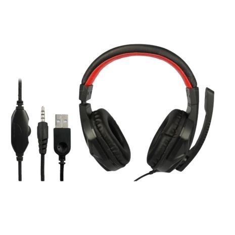 אוזניות מחשב לגיימרים סטרייו עם מיקרופון  J08