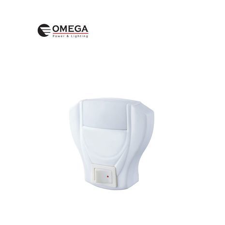 מנורת חרום לילה בצבע לבן LED Omega OM-D560-CW