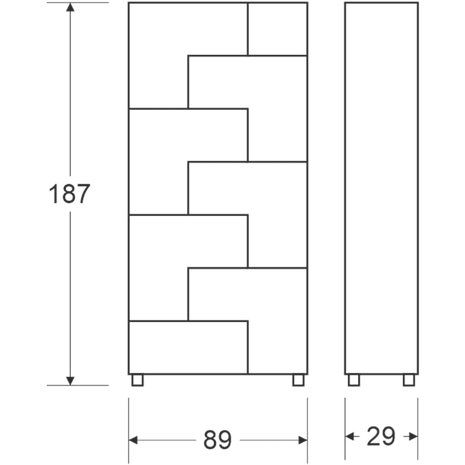 ! מדף ספרים - כוננית. תוצרת ישראל ! Bookshelf 627