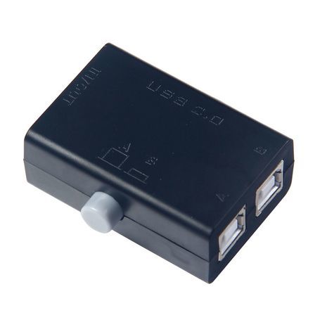 Splitter Box Hub for PC Printer מפצל מדפסת USB 2.0 רכזת 2 כניסות