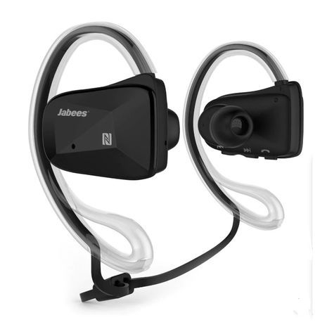 אוזניות ספורט אלחוטיות עם מיקרופון Jabees BSPORT HD Stereo
