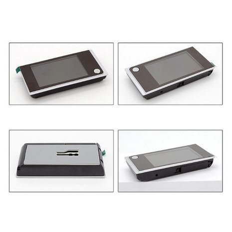 עינית דיגיטלית לדלת  כלל מצלמ , פעמון ואינטרקום