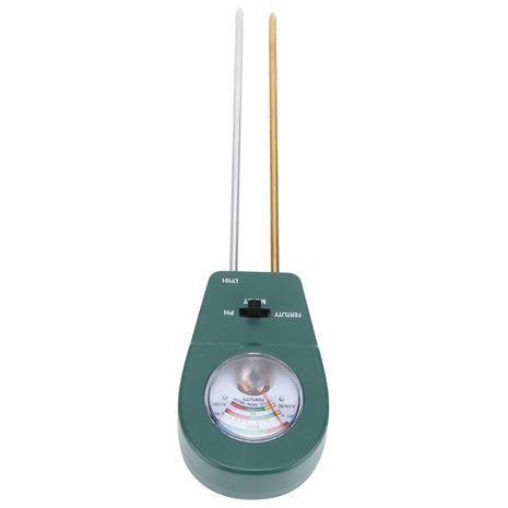 טסטר - בודק לחות אדמה מד חומציות קרקע ופריון קרקע LY-101