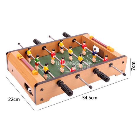Kicker מיני כדורגל ביתי - כדורגל  שולחני - שני כדורים ודלפק.