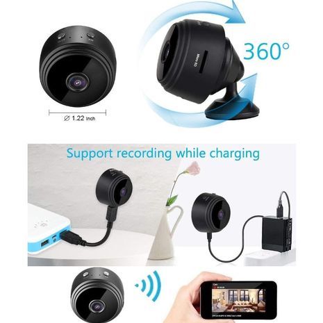 מצלמה IP אלחוטית פנימית Wi-Fi לשמירת בית ועסק K1A-WA