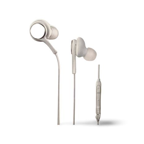 אוזניות מקוריות מסיליקון , מעטפת  עם מיקרופון  3.5 מ