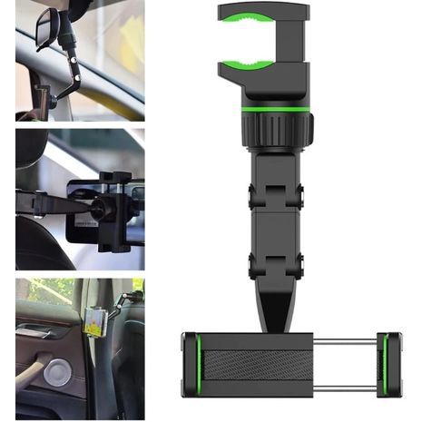 זרוע טלפון לרכב - מחזיק טלפון לרכב עם תושבת מראה.